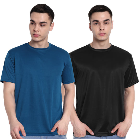 Premium Men's Round Neck T-Shirt pack of 2 pcs