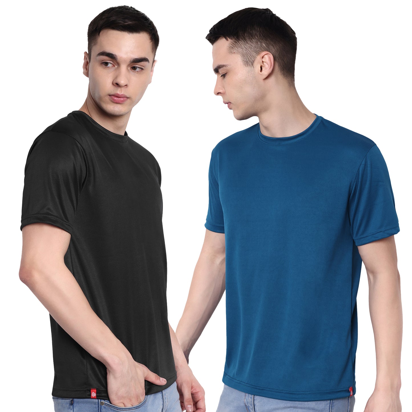 Premium Men's Round Neck T-Shirt pack of 2 pcs