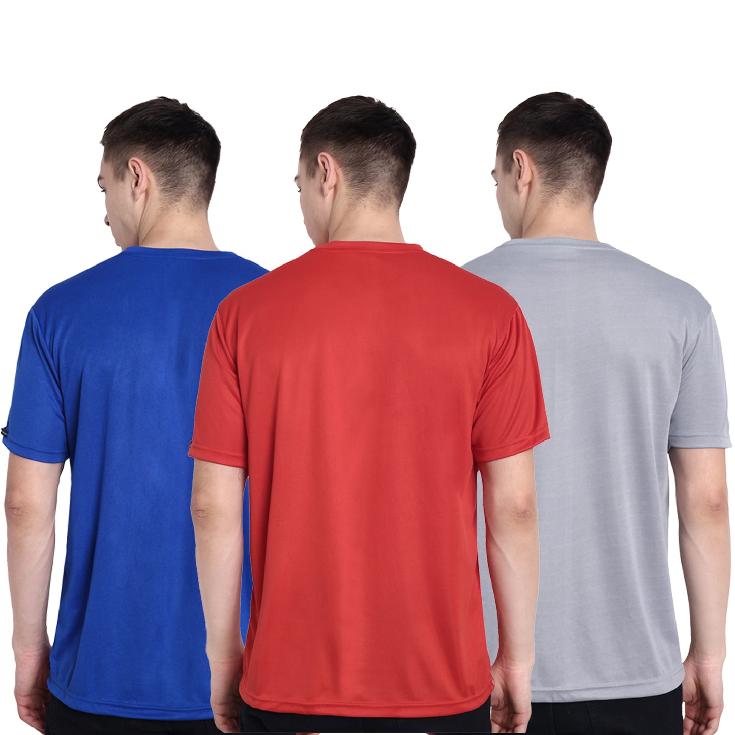 Men's Classic Round Neck T-Shirt – Soft, Comfortable & Everyday Essential PACK OF 3 PCS